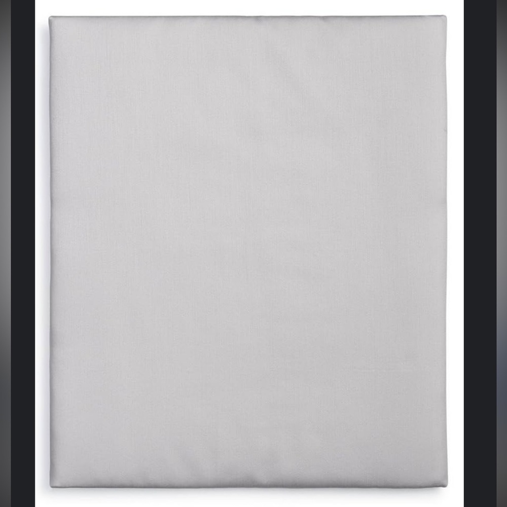 Hotel Collection Supima Cotton Palladium Grey King Flat Sheet